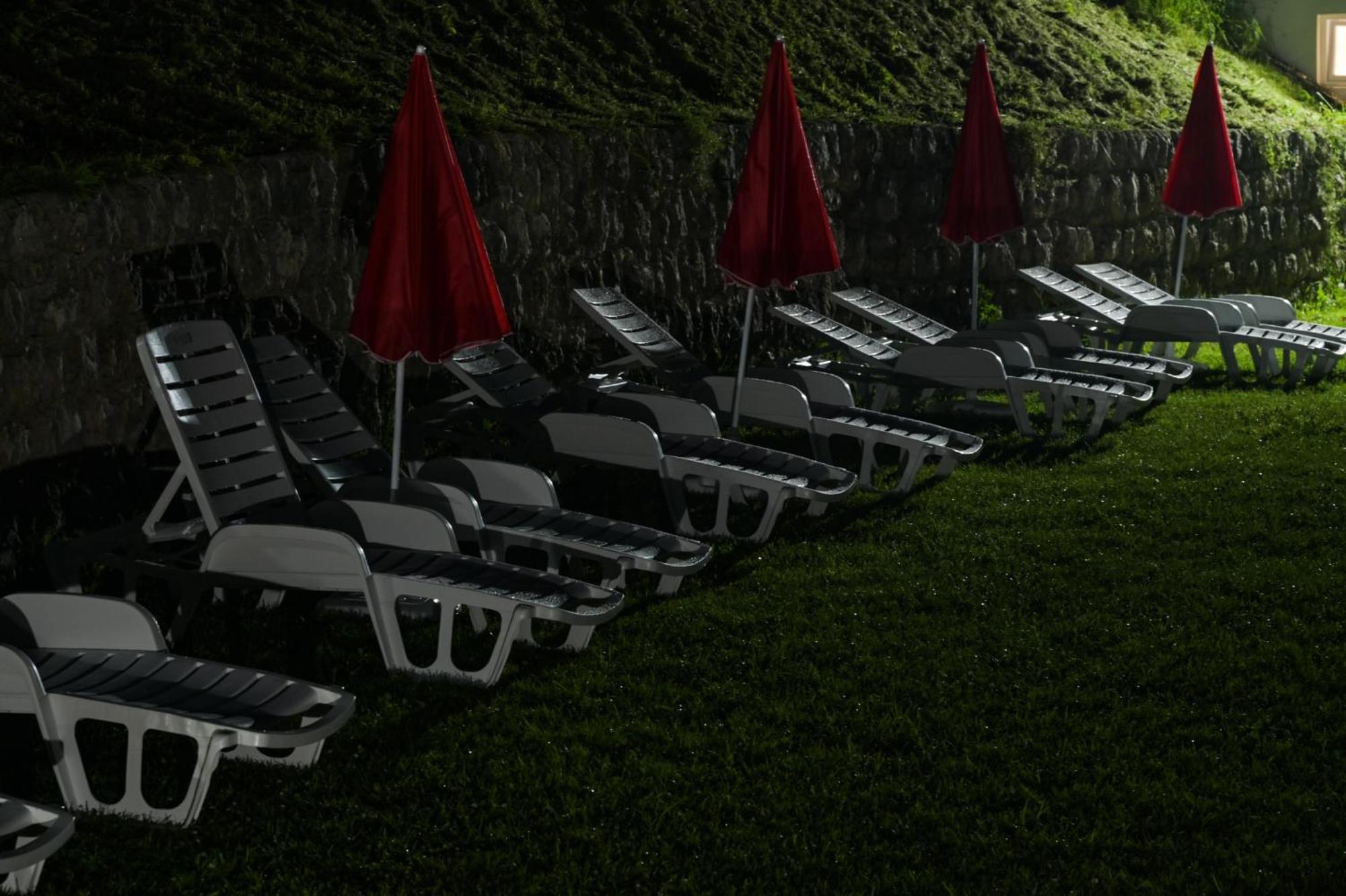 Motel Konoba Slapovi Jajce Exteriér fotografie